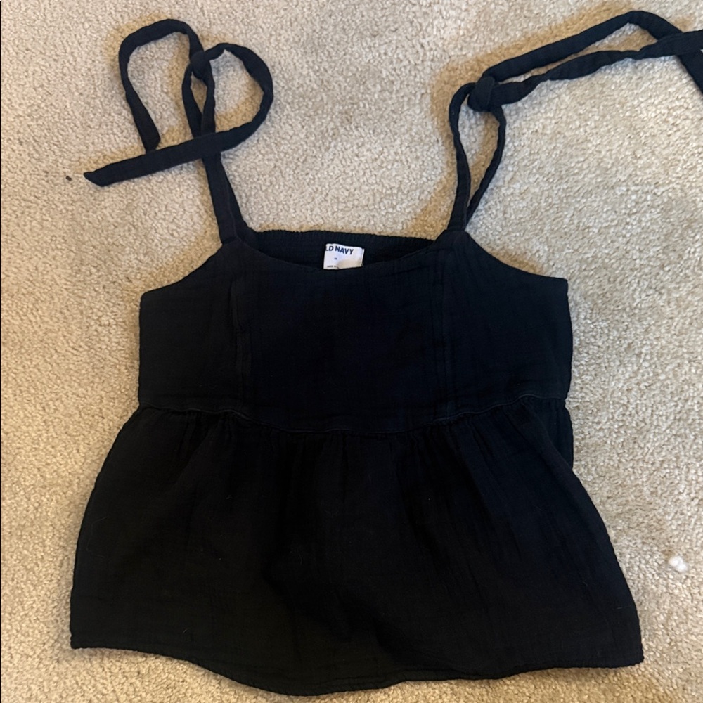 Old Navy Black Camisole Top